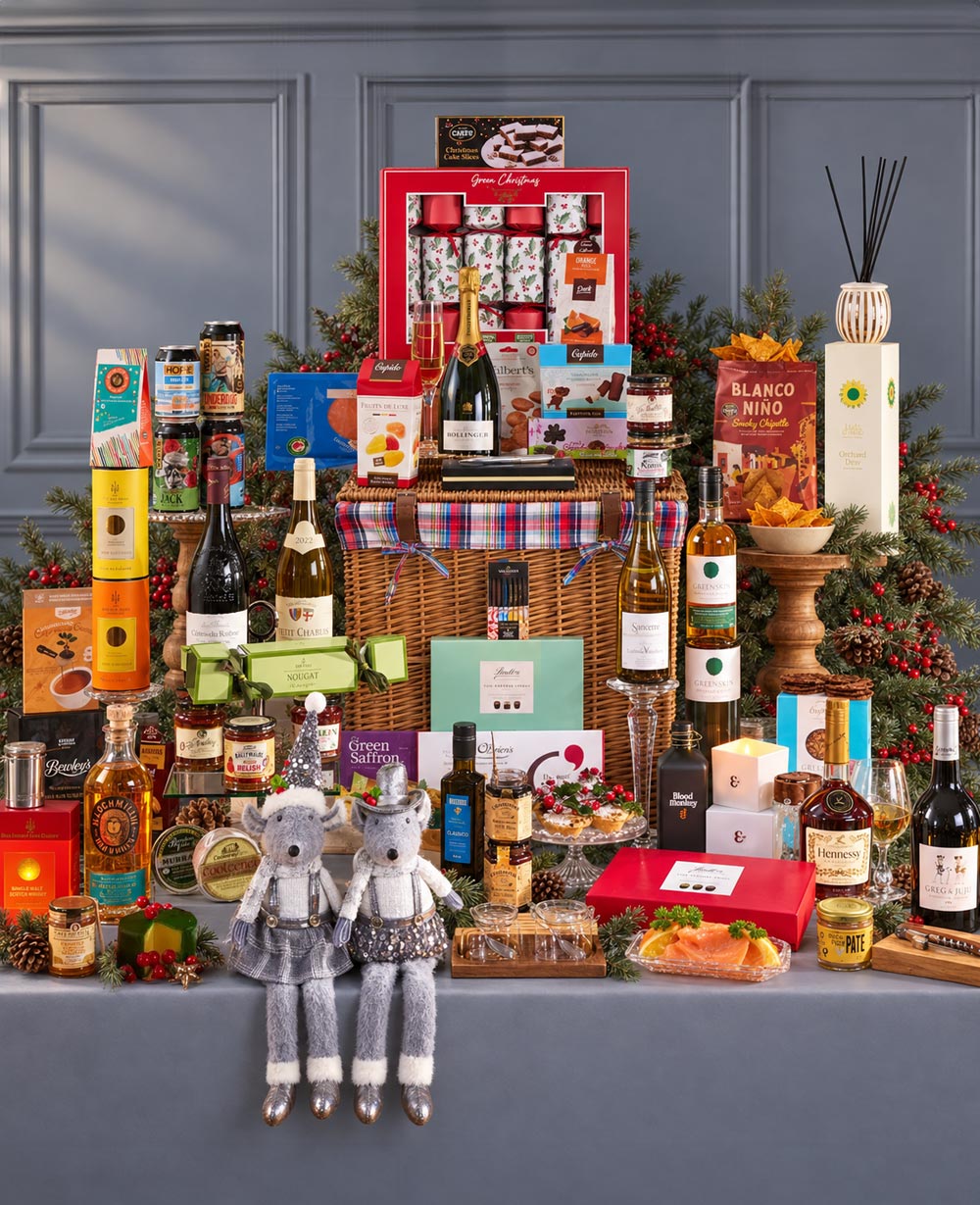 12 Days Of Christmas Luxury Gift Basket 12 Days Of Christmas Luxury Gift Basket