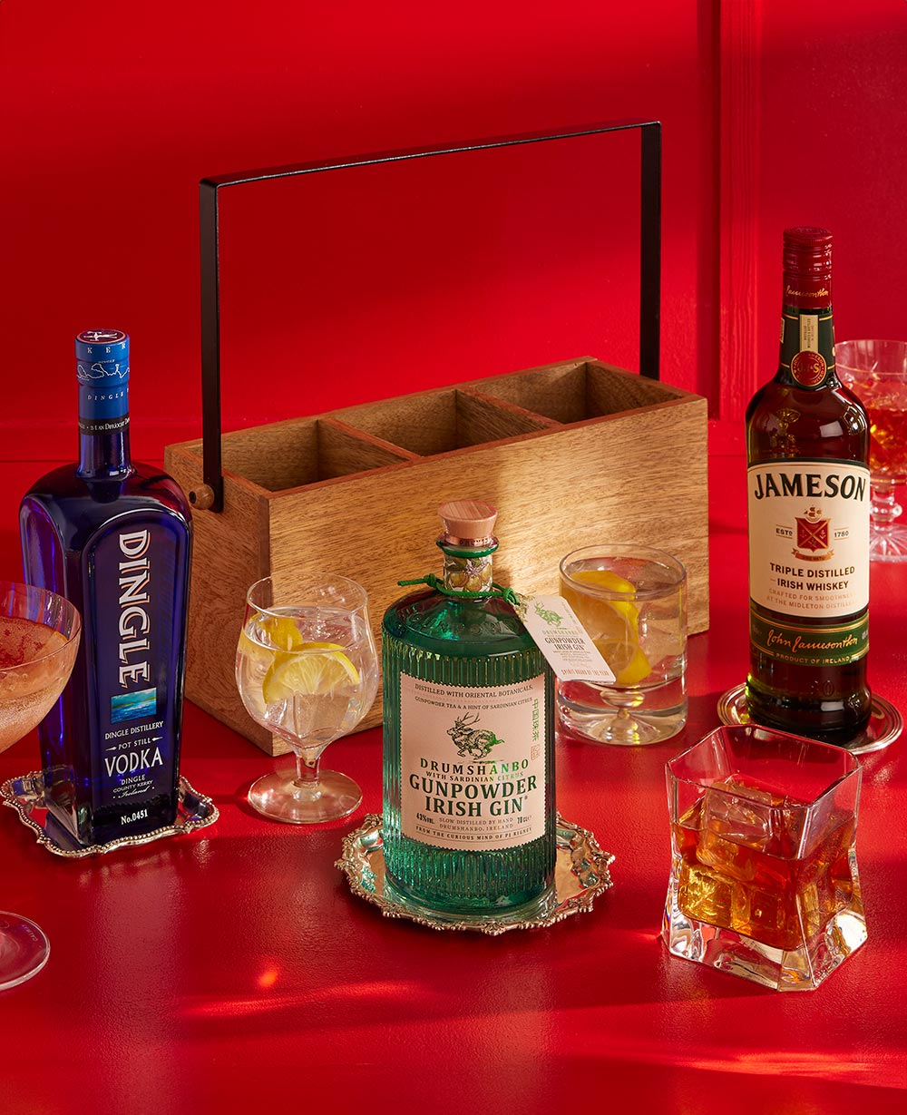 Luxury Spirits Trio and Caddy